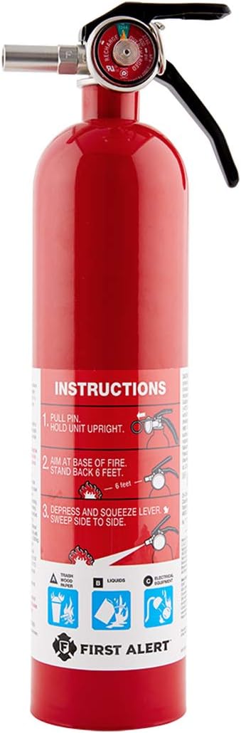 First Alert 1038789 Standard Home Fire Extinguisher