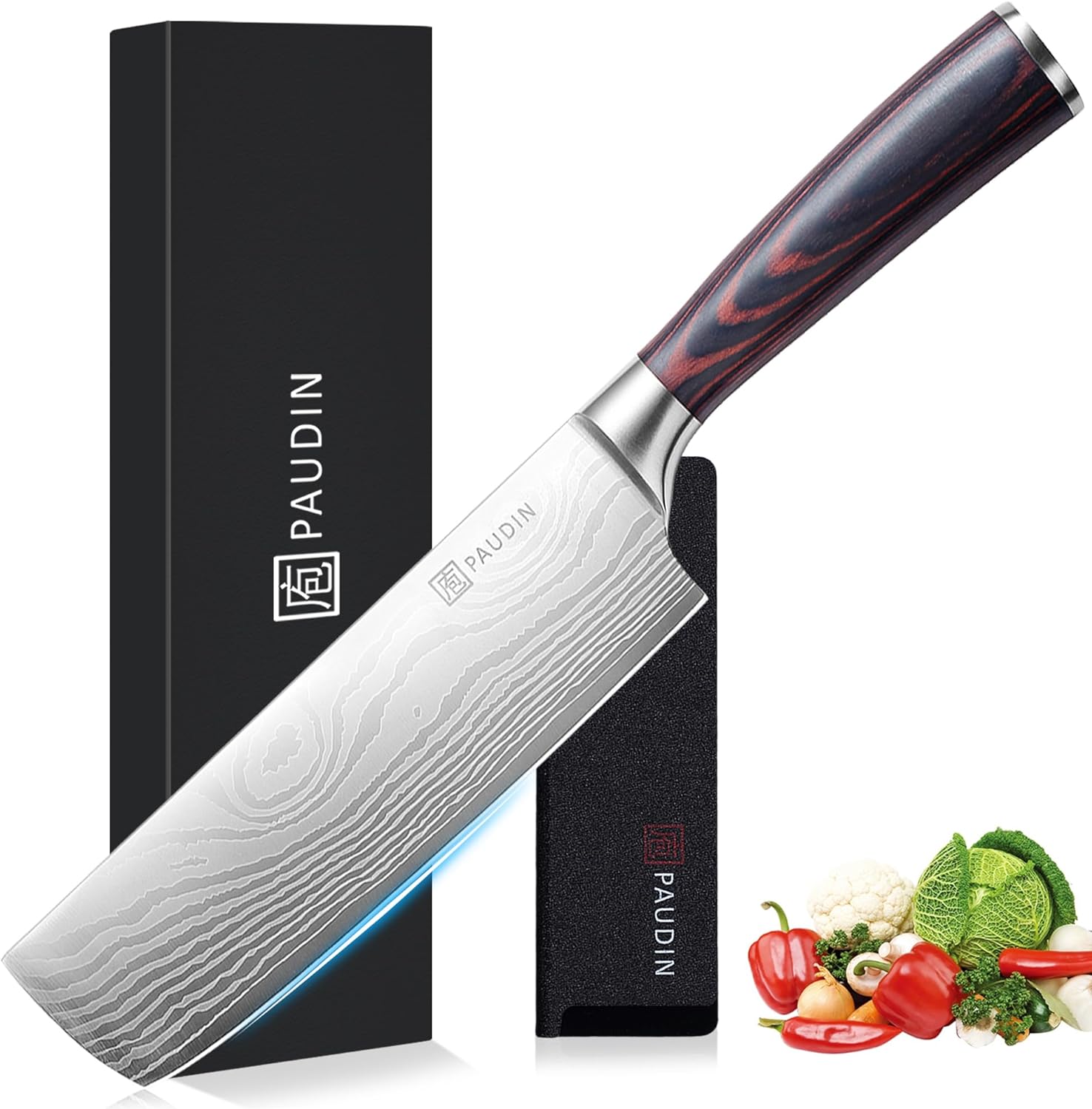 Cleaver Knife Chinese Vegetable Chopper, Stainless Steel